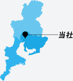 当社の営業エリア