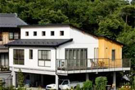 壁面改修工事の改修前